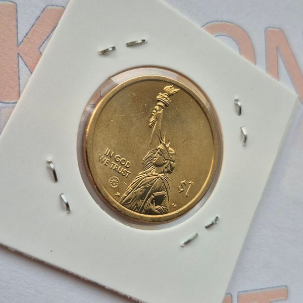 Пам'ятна монета США 1 долар 2025 року. Мічиган. Автоскладальна лінія, мітка монетного двору "D" - Денвер usa_ai_2025_1_D фото
