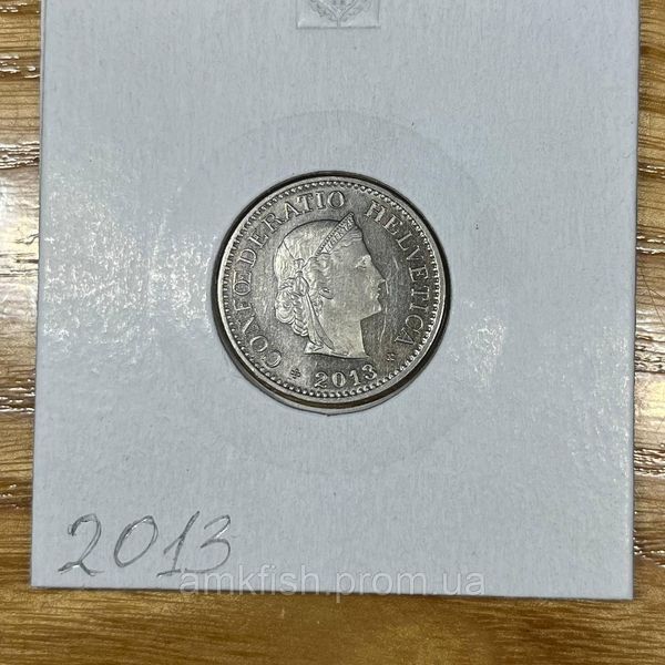 Монета Швейцарії 10 раппен 2013 року CHF_10Rp_2013 фото