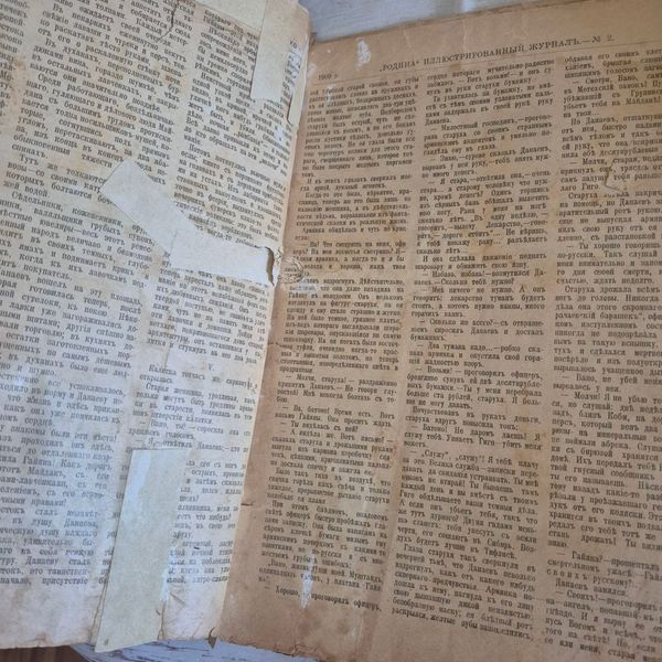 Старовинний ілюстрований журнал &laquo;Родина&raquo; №2 від 11 січня 1909 року з додатками Родина№2_11.01.1909 фото