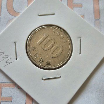 Монета Південної Кореї 100 вон 1994 року kr_100_1994 фото
