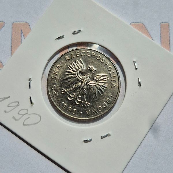 Монета Польщі 20 злотих 1990 року pl_20zt_1990 фото