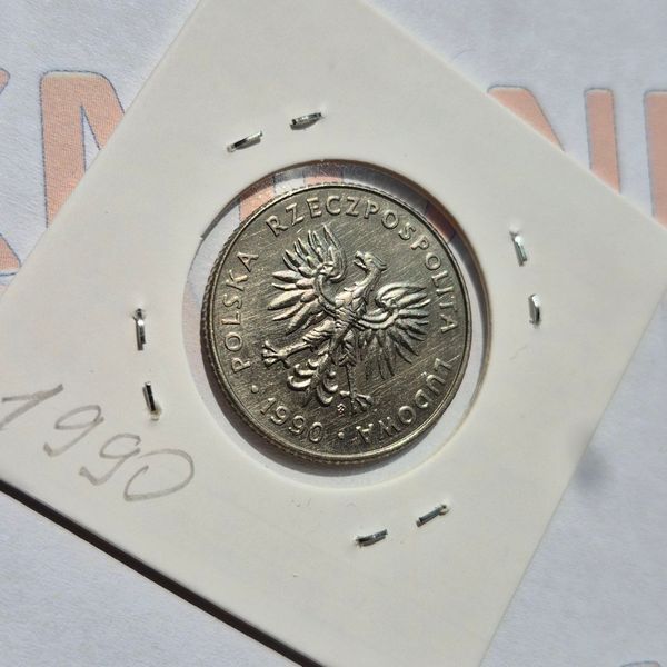 Монета Польщі 20 злотих 1990 року pl_20zt_1990 фото