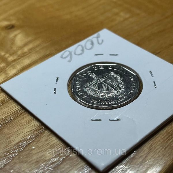 Монета республіки Куба 25 сентаво 2006 року cu_25_2006 фото