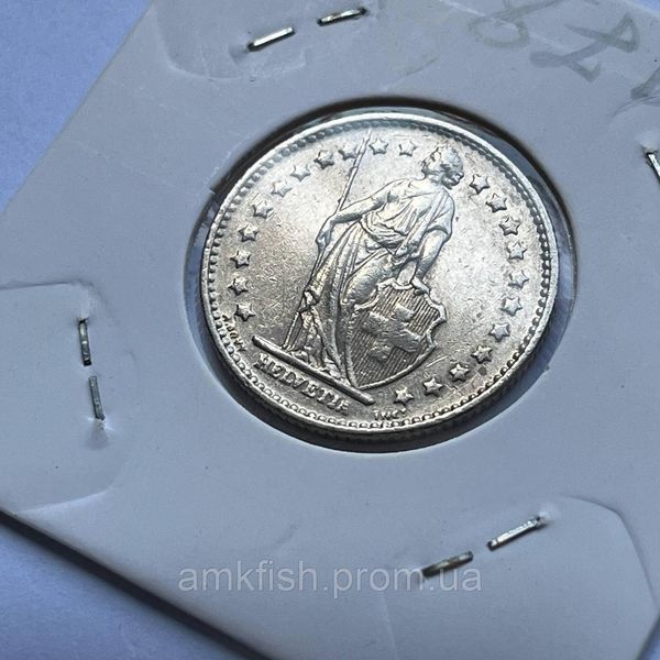 Монета Швейцарії 1 франк 1978 року CHF_1F_1978 фото