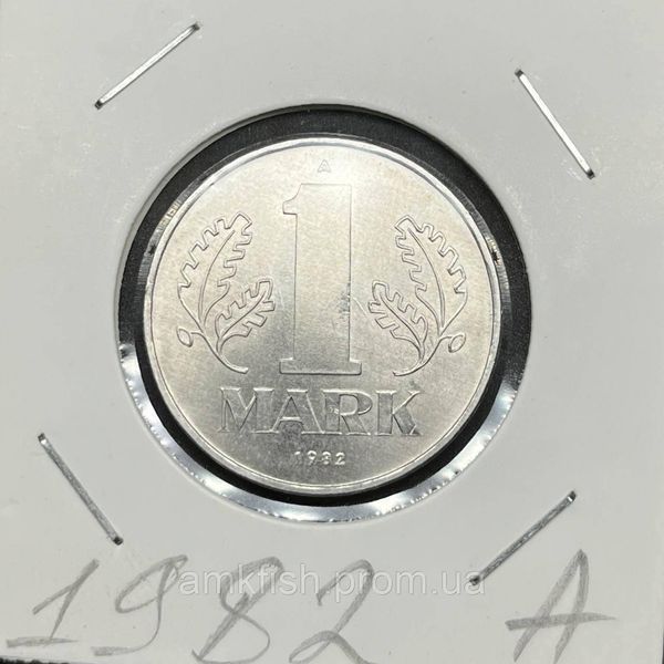 Монета Німеччини - НДР 1 марка 1982 року НДР_100_1982_А фото