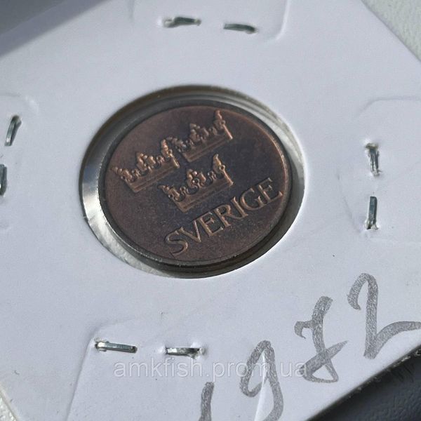 Монета Швеції 5 ере 1972 року se_5_1972 фото